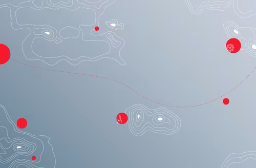 Hintergrund Landkarte