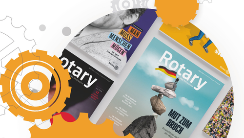 Rotary Grafik / Cover Magazin