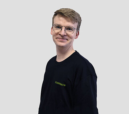 Mitarbeiter Marius Delbeck