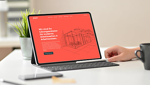 Startbildschirm thies – for work