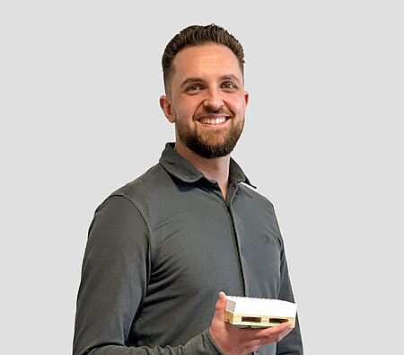 Mitarbeiter Erwin Dessert