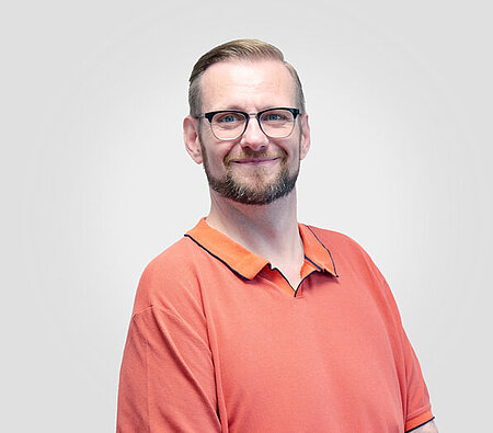 Mitarbeiter Sascha Ehresmann Portraitbild von Sascha Ehresmann