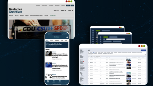 Website App Deutsches Ärzteblatt