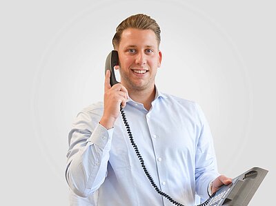 Portraitbild von Dustin Vogt