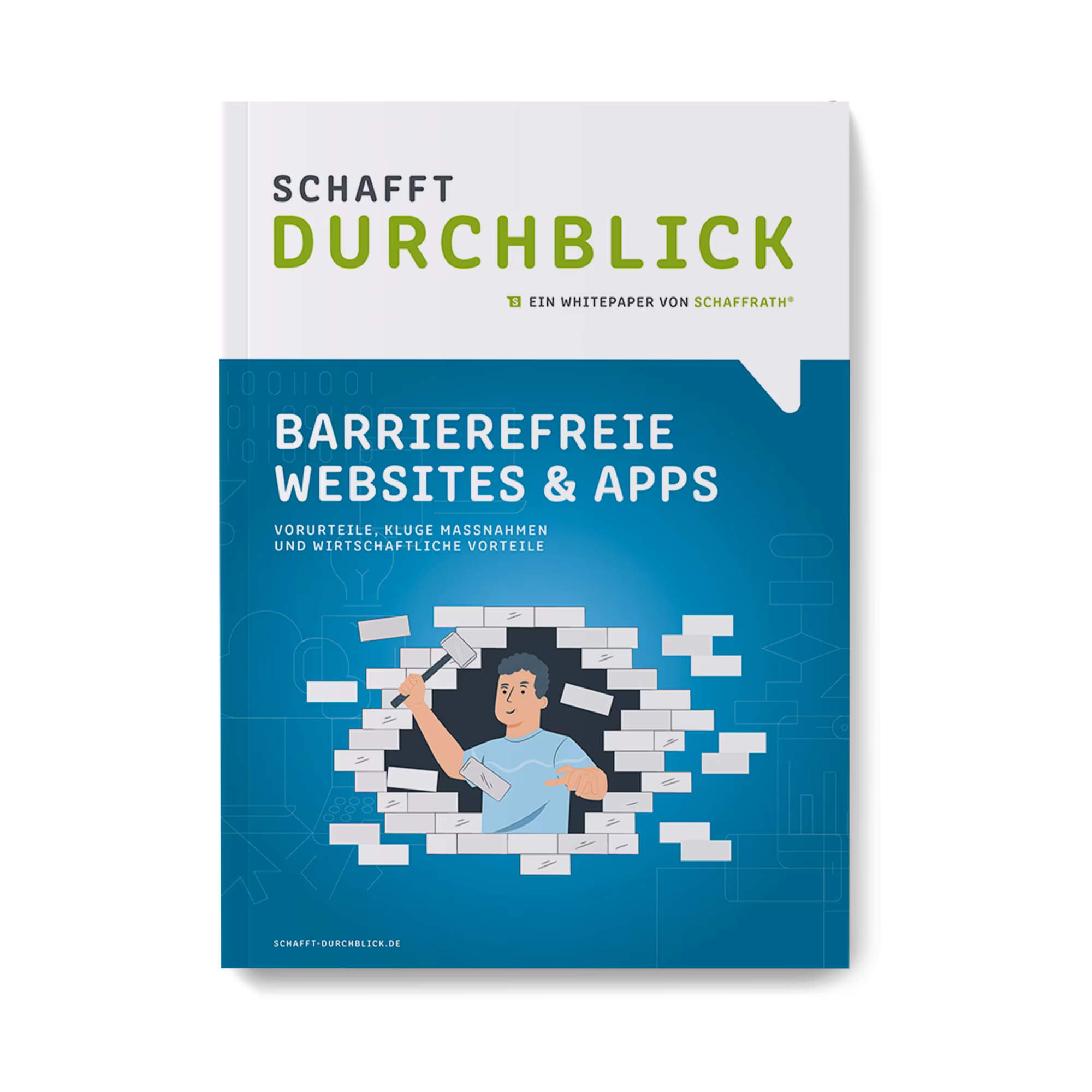 Die Titelseite des Whitepapers zum Thema Barrierefreiheit