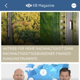 Ausschnitt der App von Knorr-Bremse