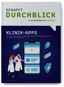 Frontalansicht Whitepaper Klinikapp