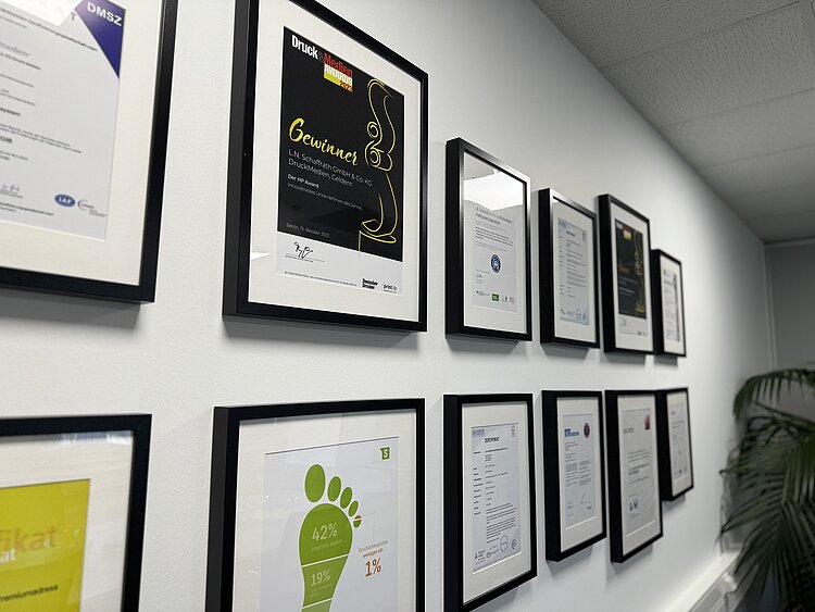 Wand Zertifizierungen