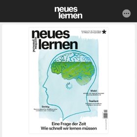 Ausschnitt der App "Neues Lernen"