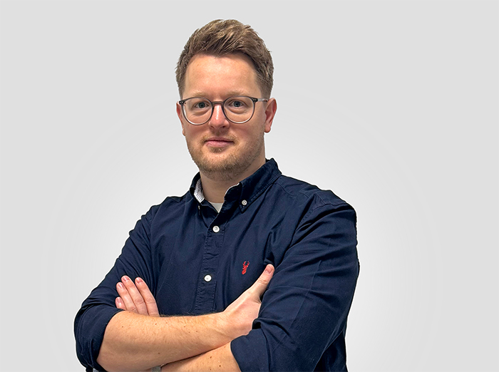 Mitarbeiter Patrick Hahn