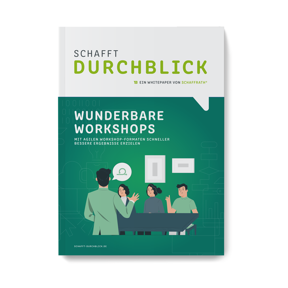 Frontalansicht Whitepaper Workshops