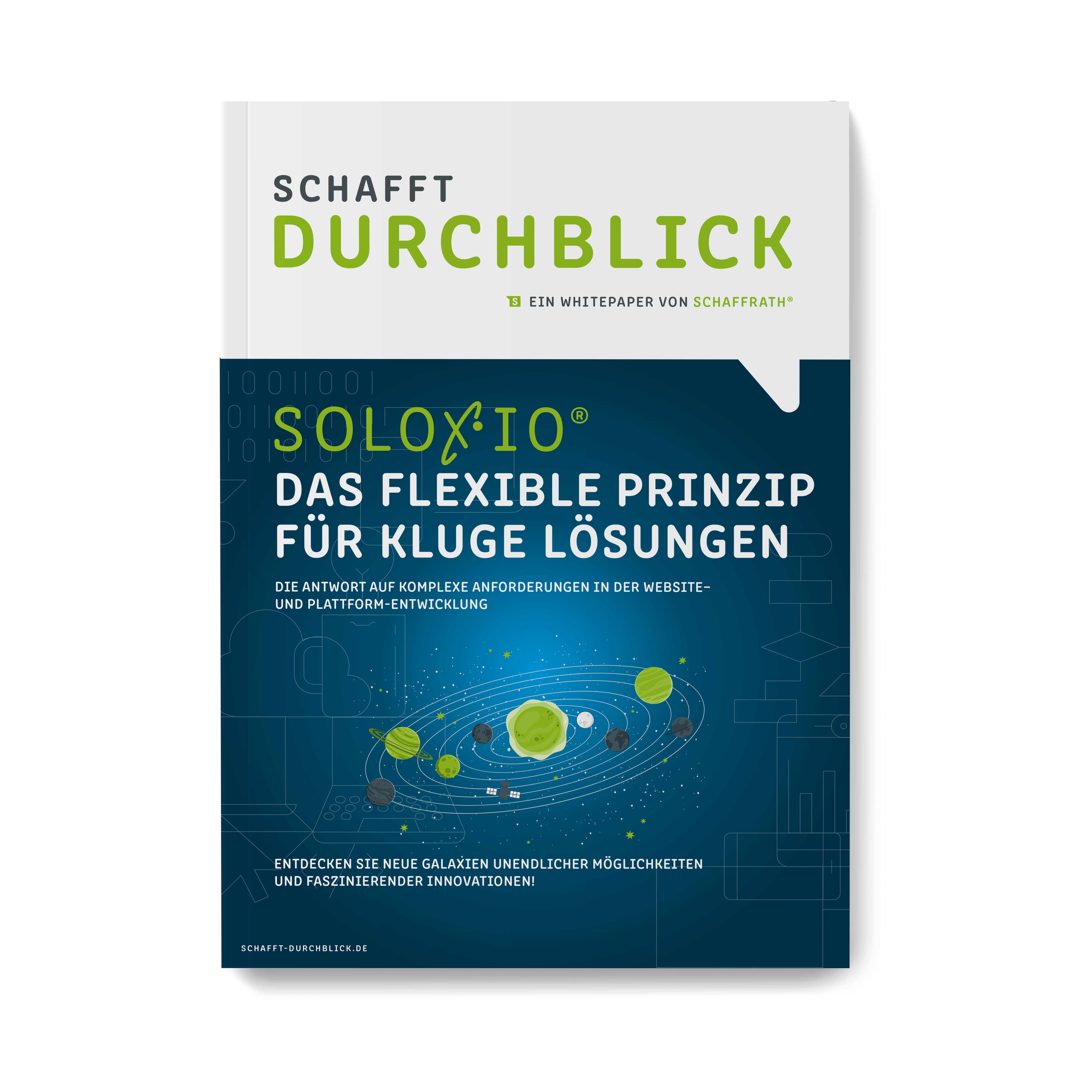 Frontalansicht Whitepaper SOLOXIO®
