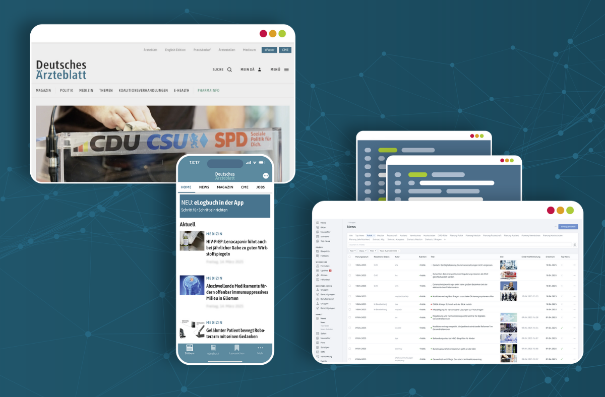 Website App Deutsches Ärzteblatt