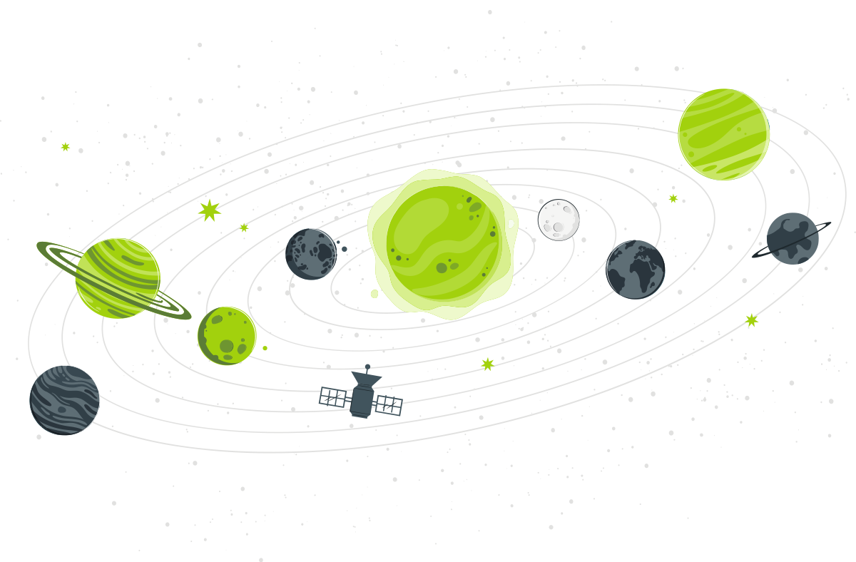 Planetensystem Soloxio