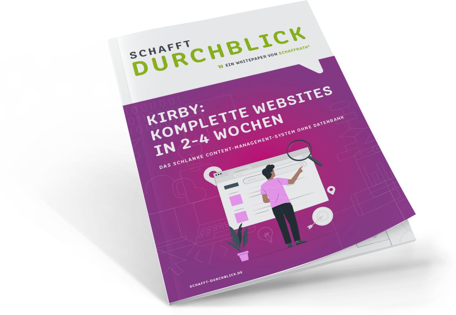 Kirby-Whitepaper: Komplette Websites in 2-4 Wochen. Das schlanke Content-Management-System ohne Datenbank.